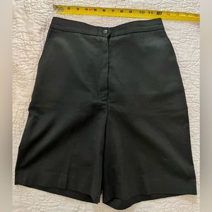 Vintage Black high waisted shorts - size 10 - S/M